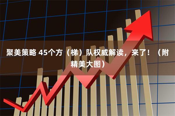 聚美策略 45个方（梯）队权威解读，来了！（附精美大图）